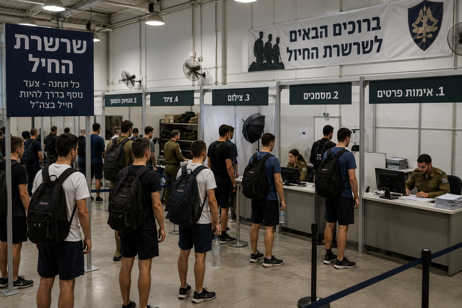מה זה שרשרת החיול? כל השלבים שתעברו ביום הגיוס (2026)